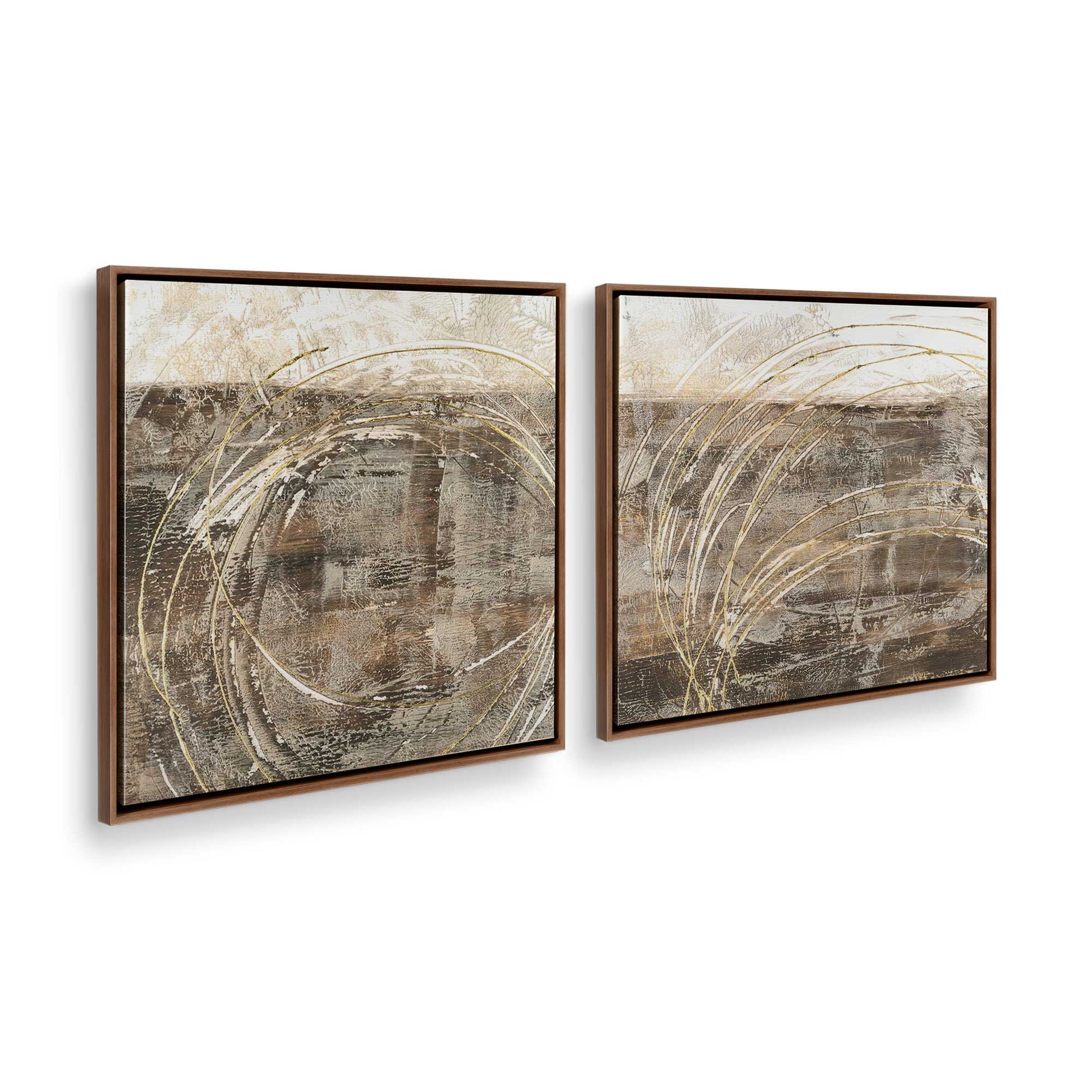 [Color:Walnut], Picture of the corner of the art