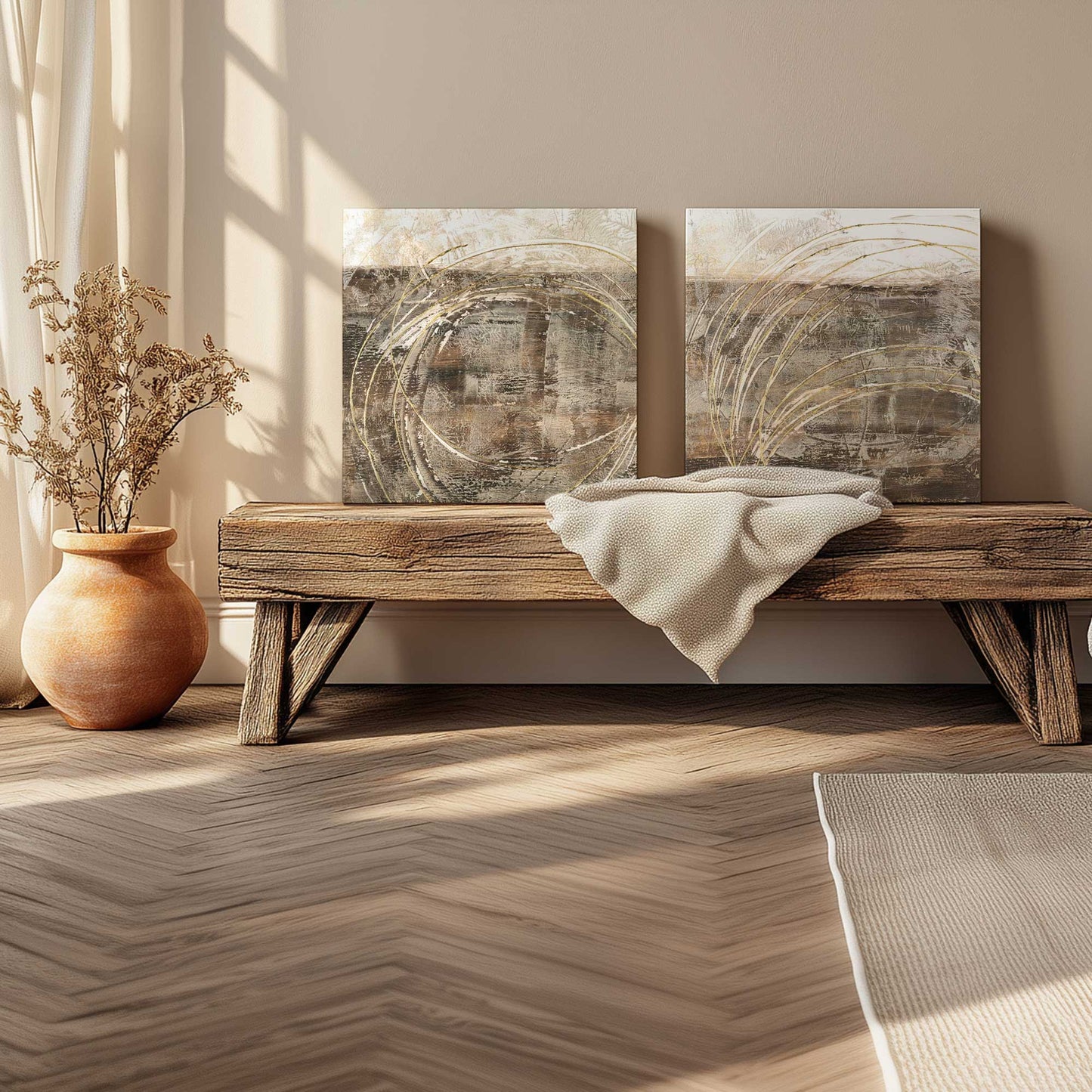 [Color:American Maple], Picture of art in an American Maple frame