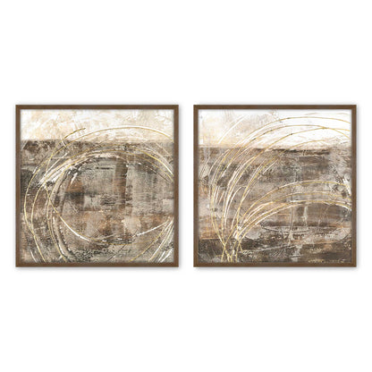 [Color:Walnut], Picture of art in a Walnut frame