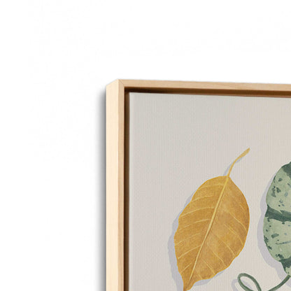 [Color:American Maple], Picture of art in an American Maple frame at an angle
