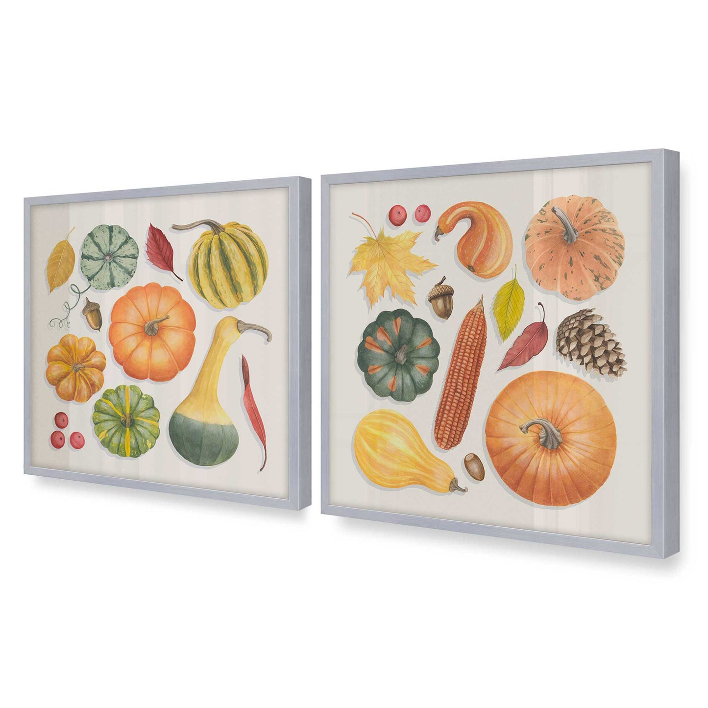 [Color:Polished Chrome], Picture of art in a Polished Chrome frame of the corner