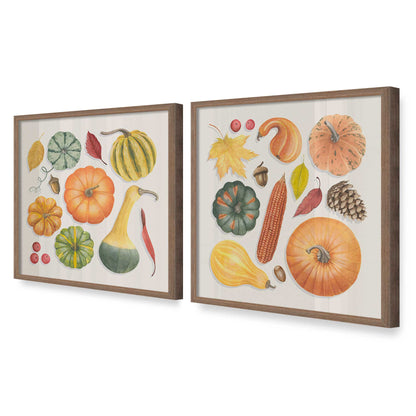 [Color:Walnut], Picture of art in a Walnut frame at an angle