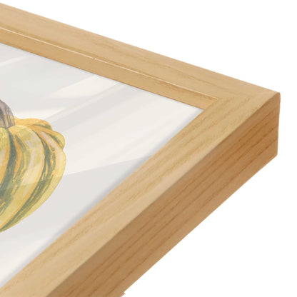 [Color:American Maple], Picture of art in an American Maple frame of the corner