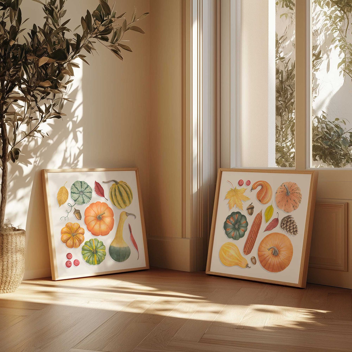 [Color:American Maple], Picture of art in an American Maple frame