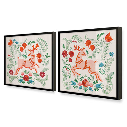[Color:Satin Black], Picture of art in a Satin Black frame at an angle