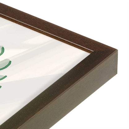[Color:Belvinder Brown], Picture of art in a Belvinder Brown frame of the corner