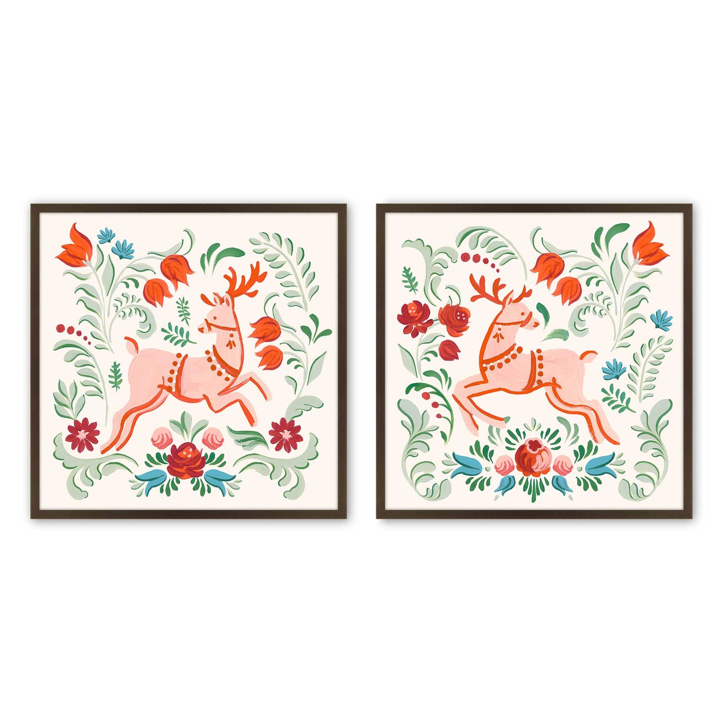[Color:Belvinder Brown], Picture of art in a Belvinder Brown frame