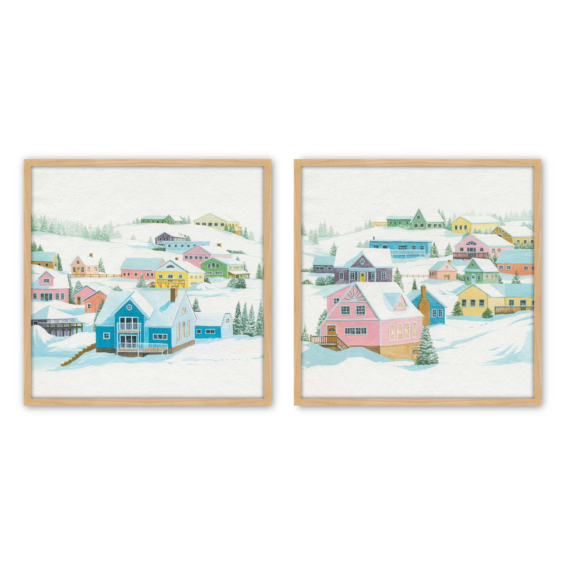 [Color:American Maple], Picture of art in an American Maple frame