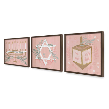 [Color:Belvinder Brown], Picture of art in a Belvinder Brown frame at an angle