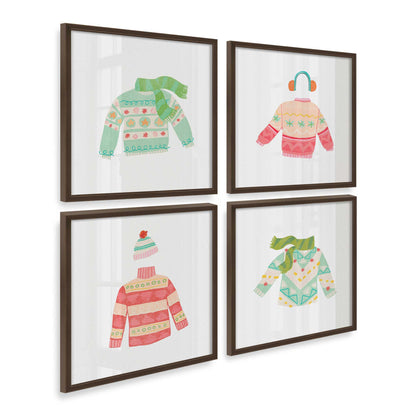 [Color:Belvinder Brown], Picture of art in a Belvinder Brown frame at an angle
