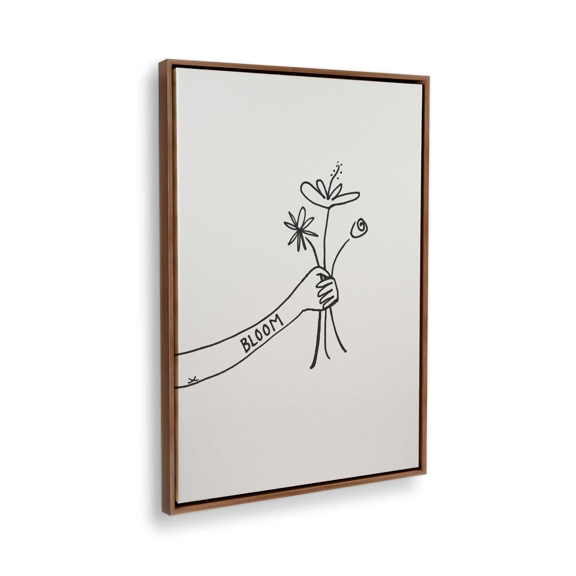 [Color:Walnut], Picture of the corner of the art