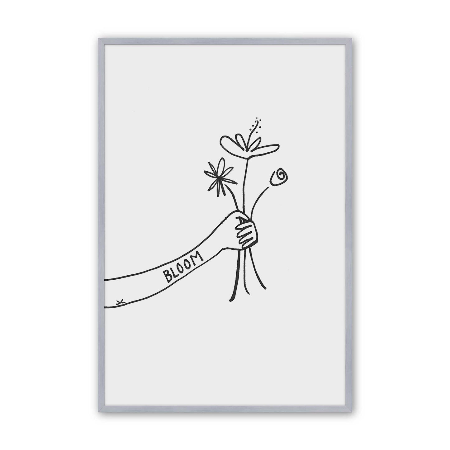 [Color:Polished Chrome], Picture of art in a Polished Chrome frame