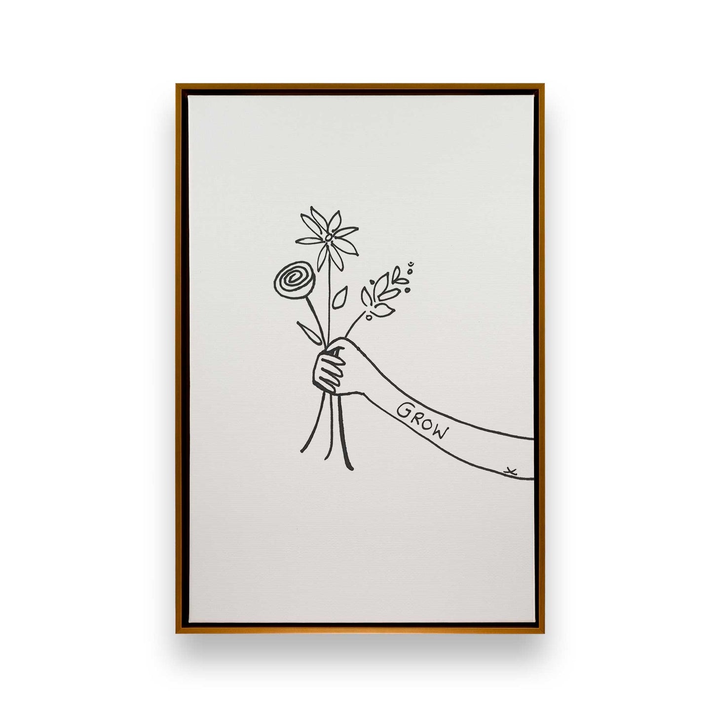 [Color:Polished Gold], Picture of art in a Polished Gold frame