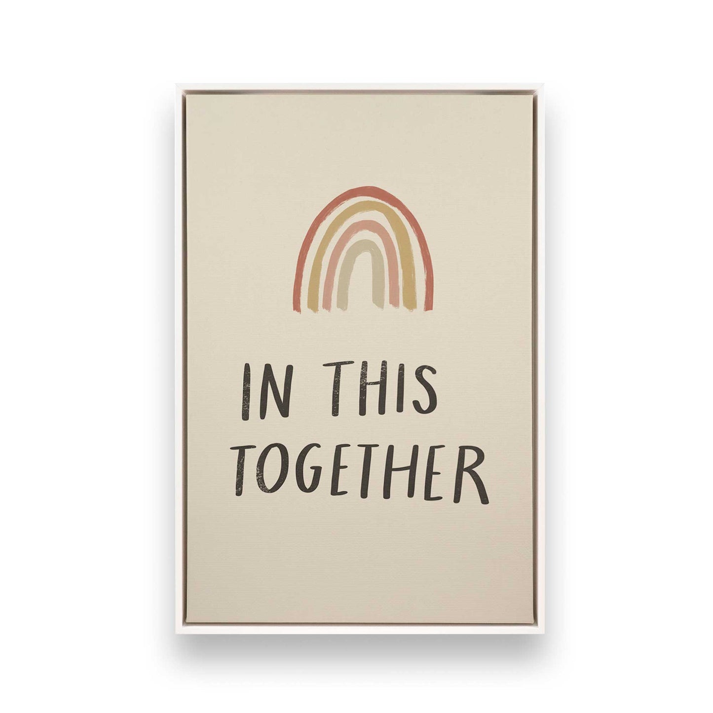 [Color:Opaque White], Picture of art in a White frame