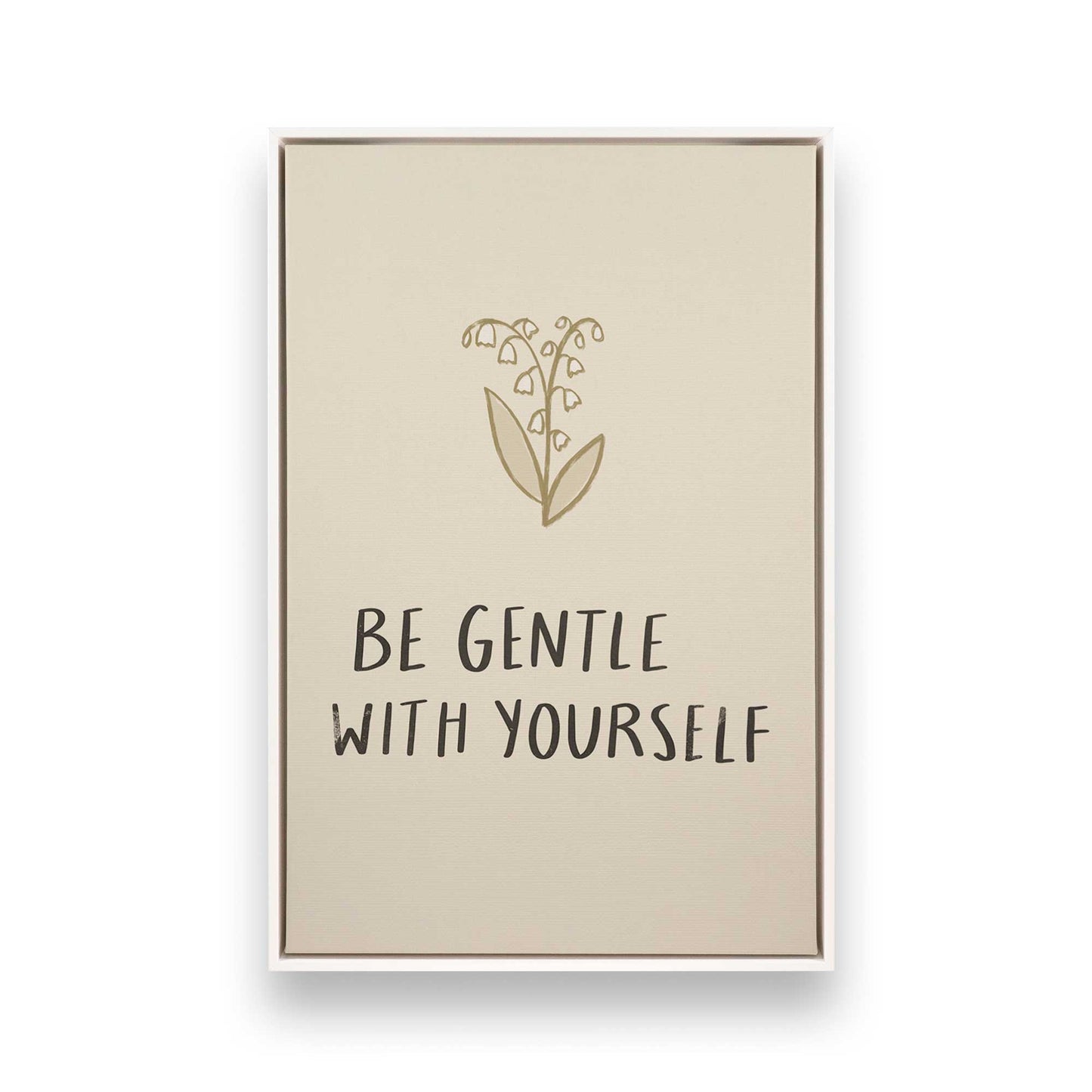 [Color:Opaque White], Picture of art in a White frame