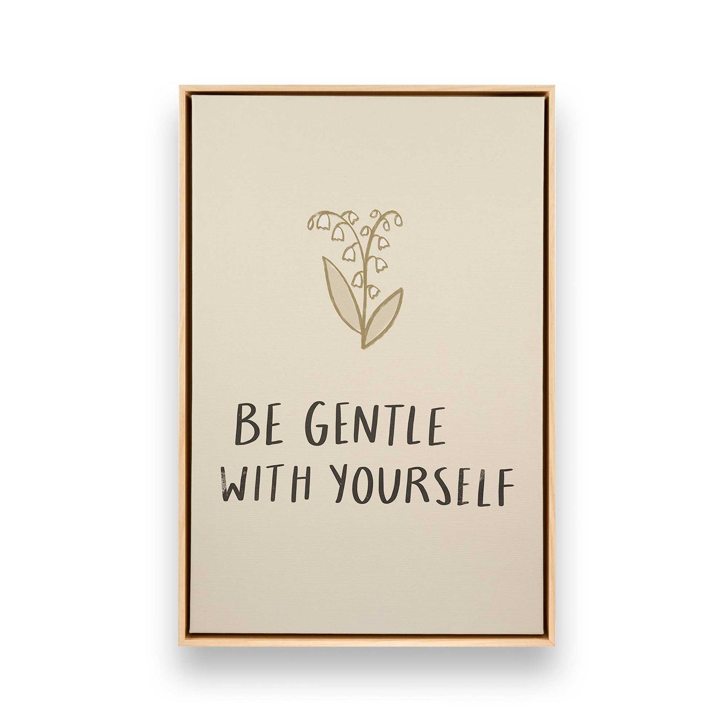 Gentle Reminders, Set of 4 Canvas Prints
