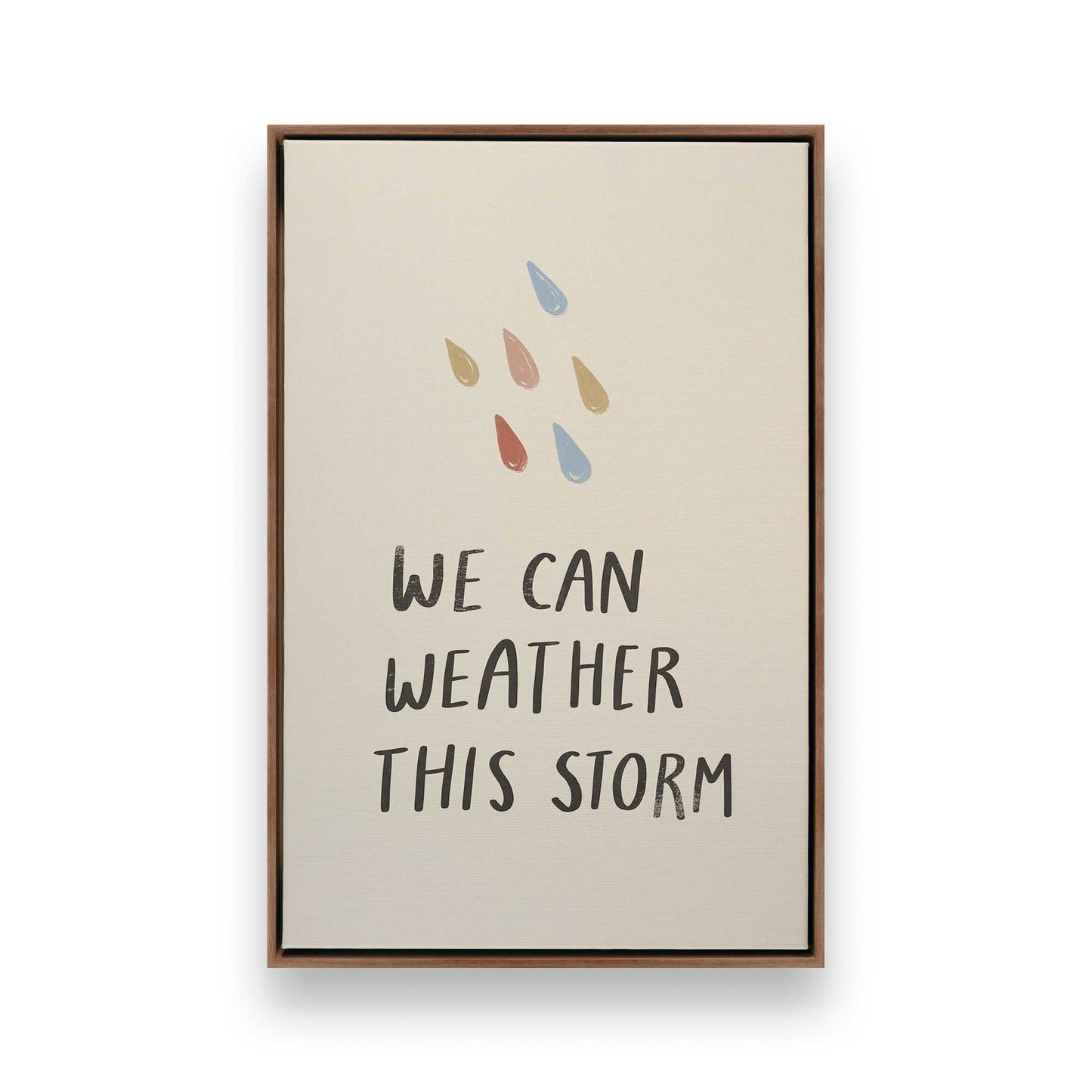 [Color:Walnut], Picture of art in a Walnut frame