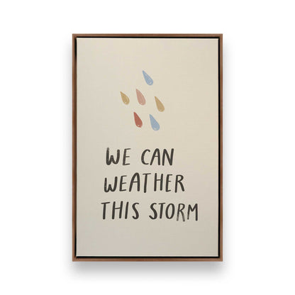 Gentle Reminders, Set of 4 Canvas Prints