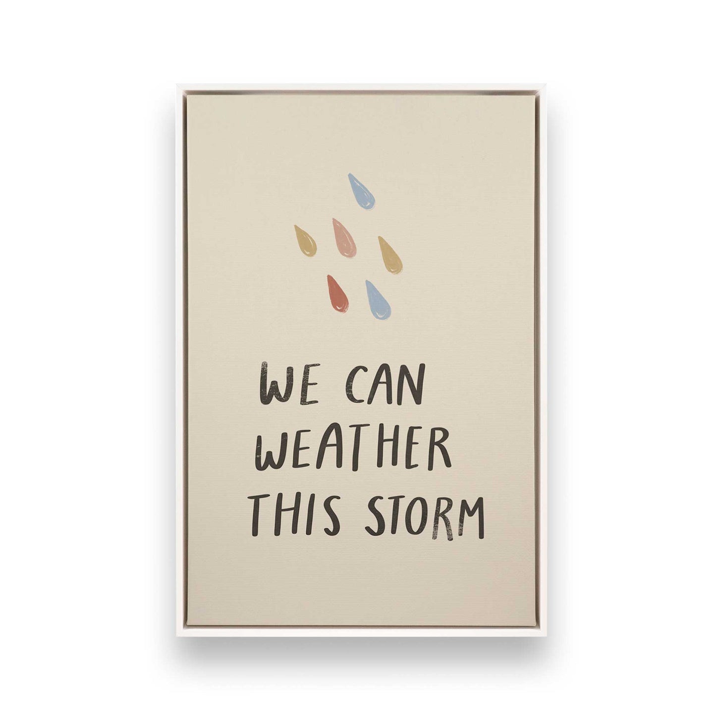 [Color:Opaque White], Picture of art in a White frame