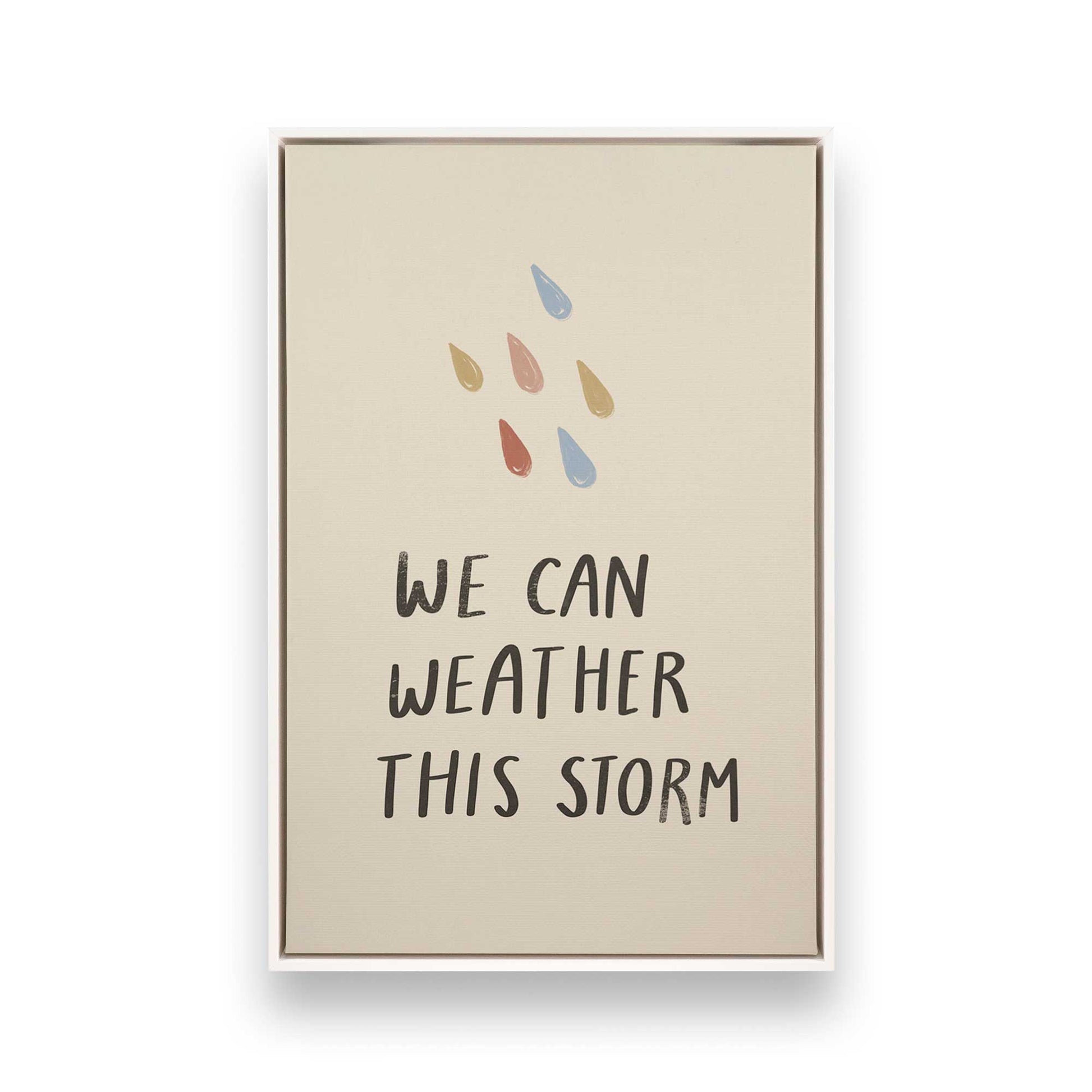 [Color:Opaque White], Picture of art in a White frame