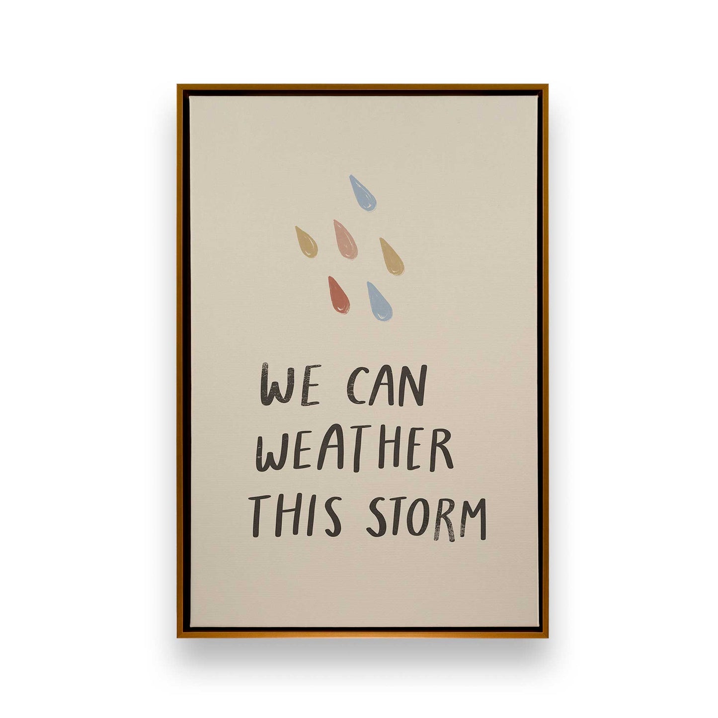 Gentle Reminders, Set of 4 Canvas Prints