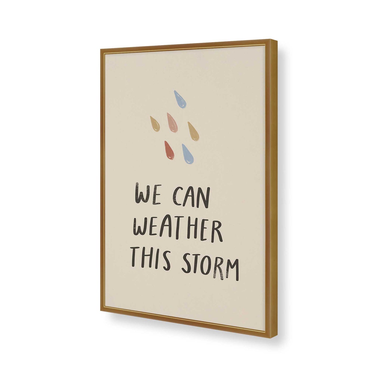 [Color:Polished Gold], Picture of art in a Polished Gold frame of the corner