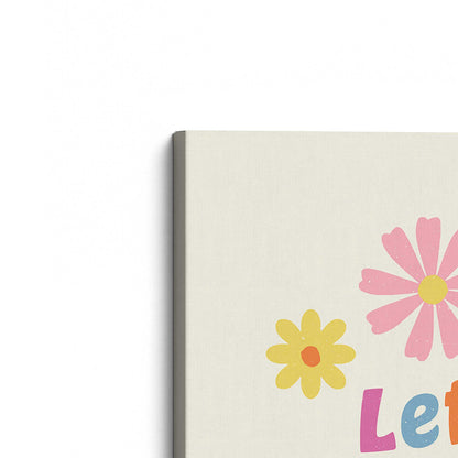 [Color:Stretched Canvas], Picture of the corner of the art