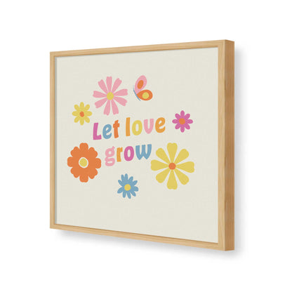 [Color:American Maple], Picture of art in a American Maple frame of the corner
