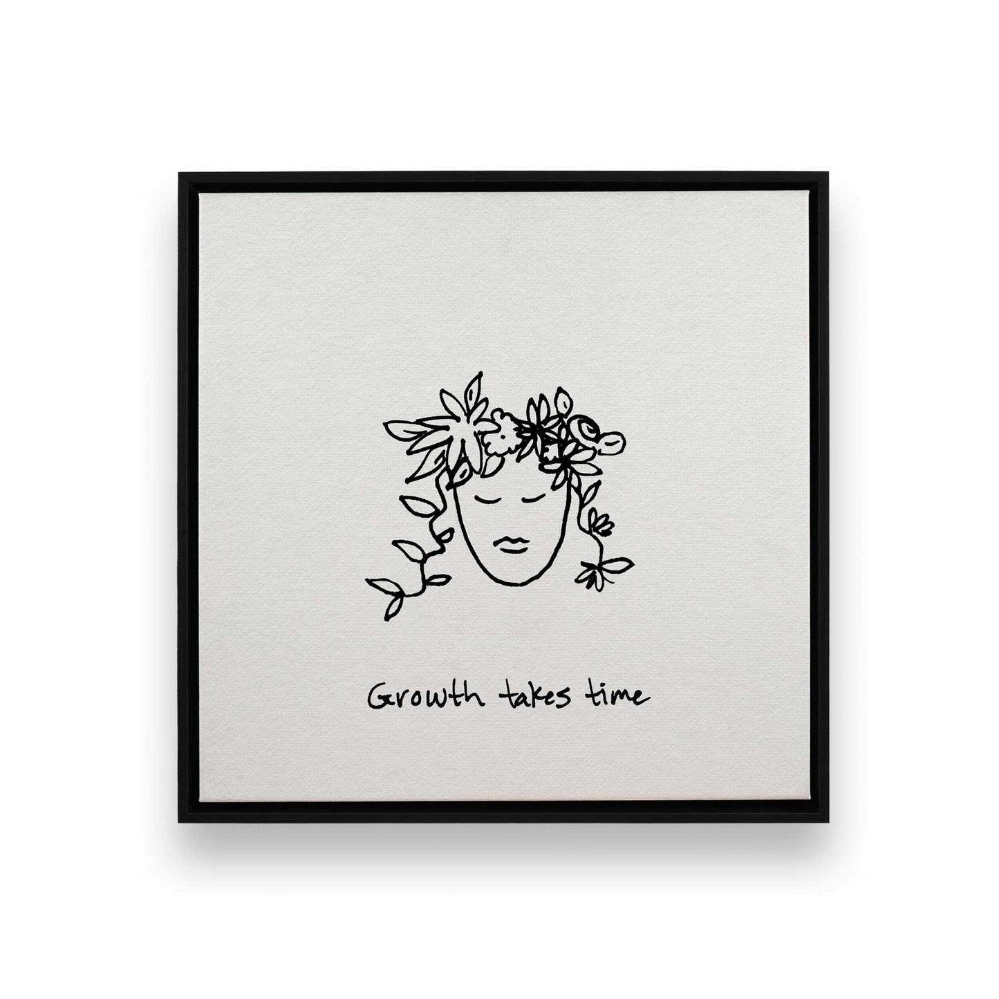 [Color:Satin Black], Picture of art in a Satin Black frame