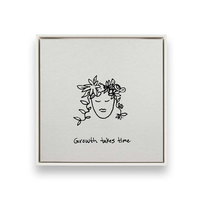 [Color:Opaque White], Picture of art in a White frame