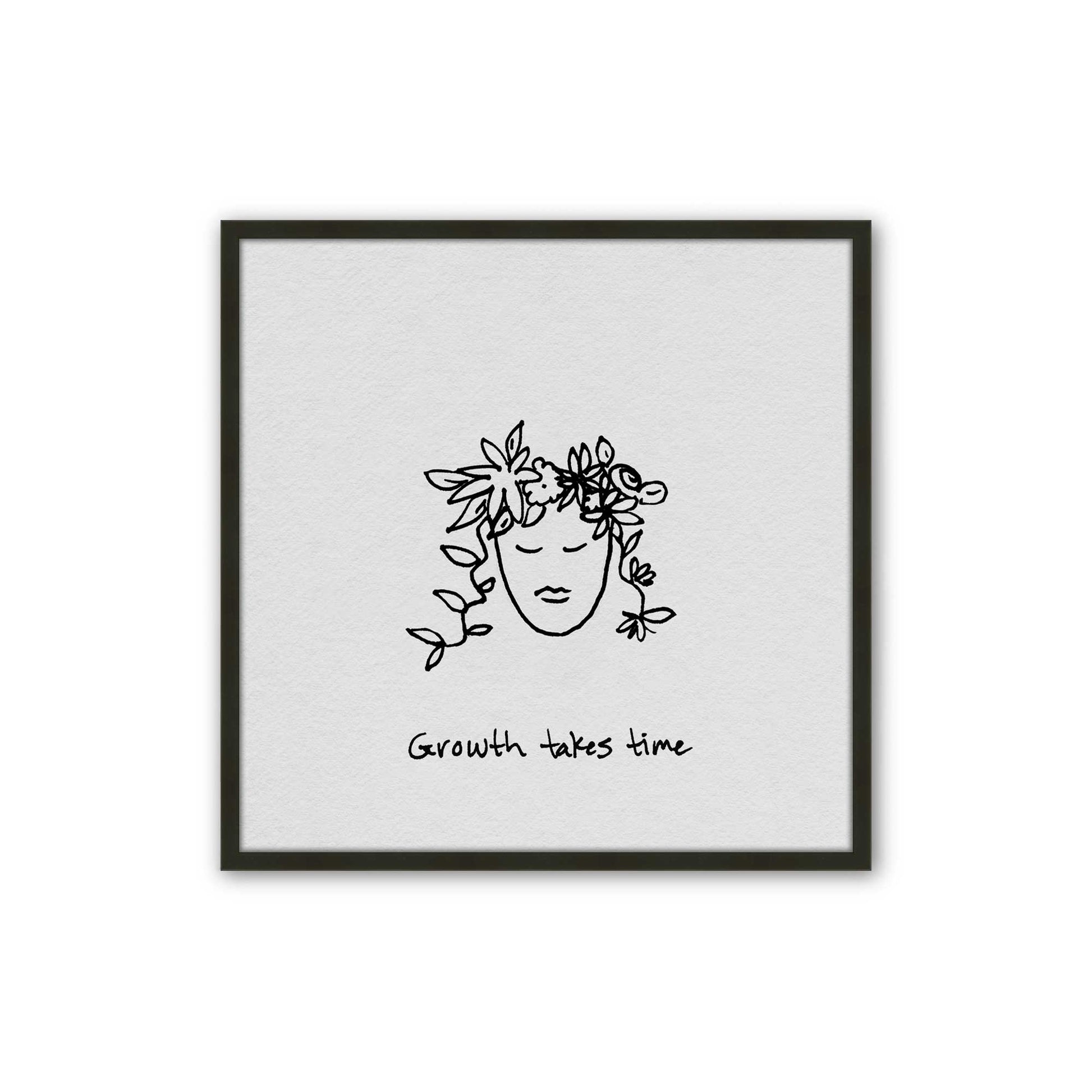 [Color:Satin Black], Picture of art in a Satin Black frame