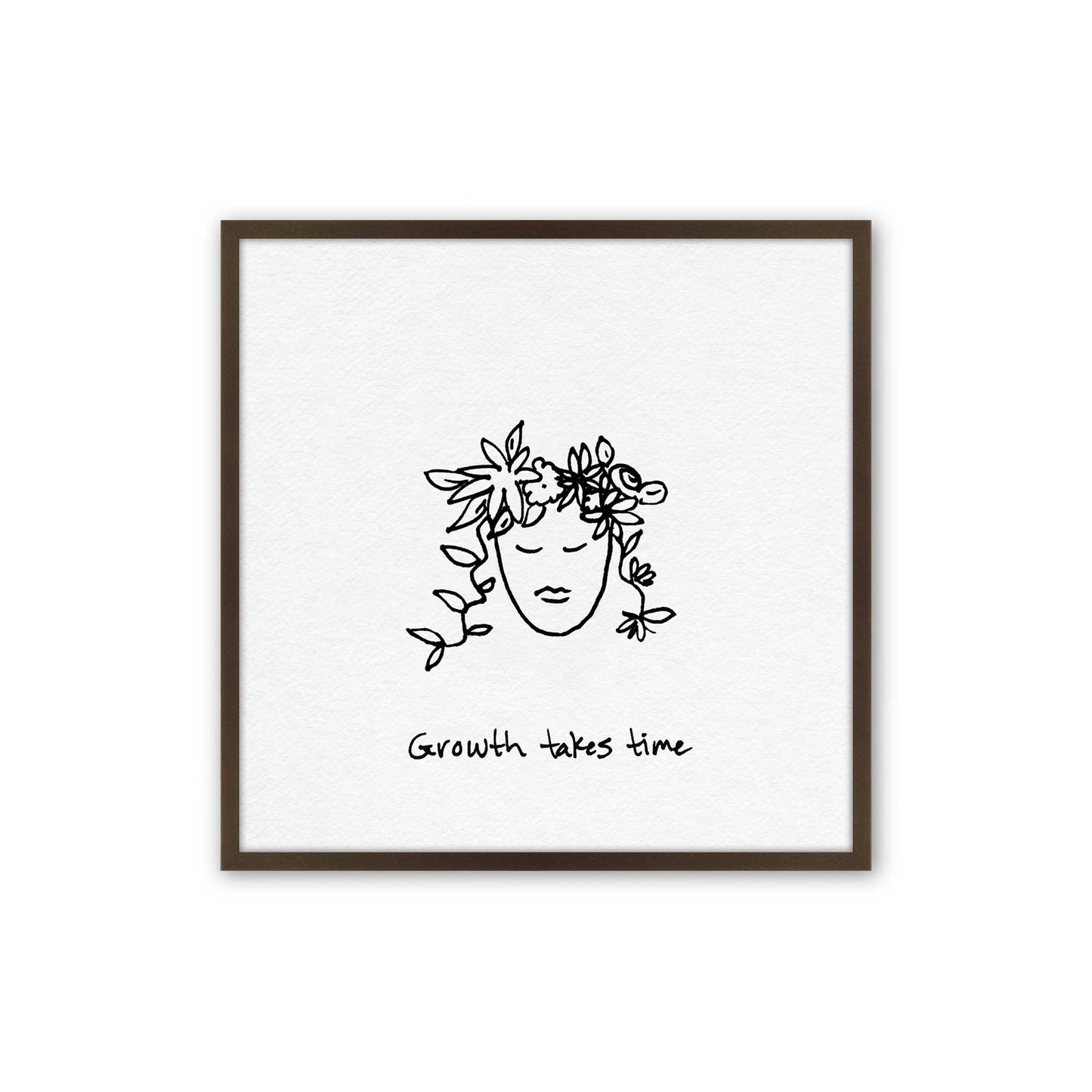 [Color:Espresso], Picture of art in a Espresso frame
