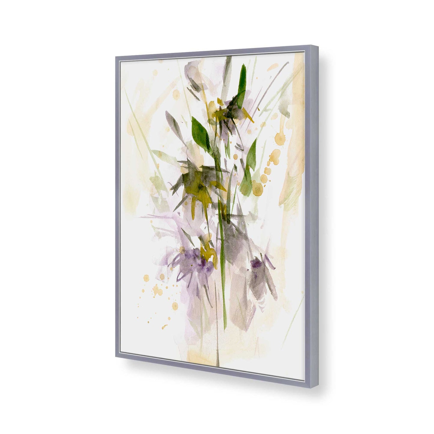 [Color:Polished Chrome], Picture of art in a Polished Chrome frame of the corner