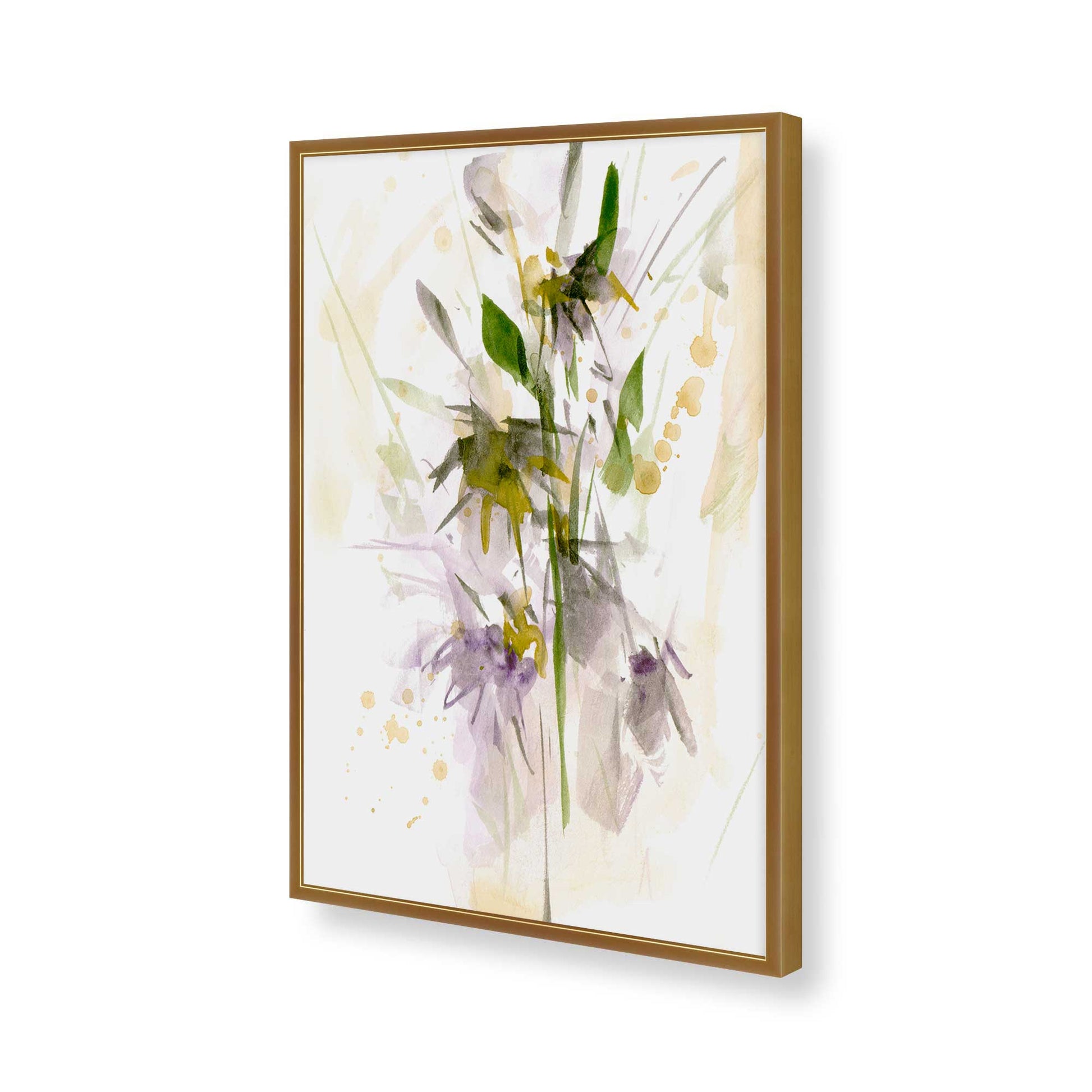 [Color:Polished Gold], Picture of art in a Polished Gold frame of the corner