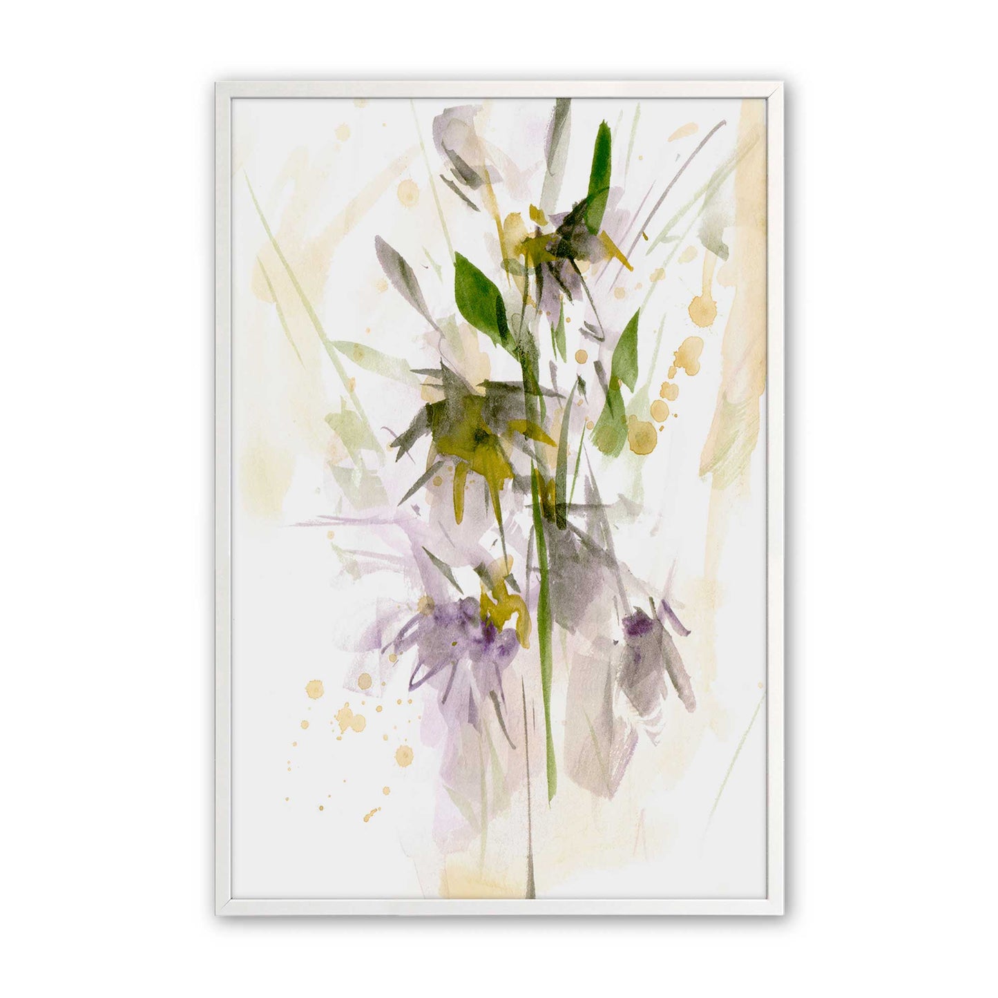 [Color:Opaque White], Picture of art in a Opaque White frame