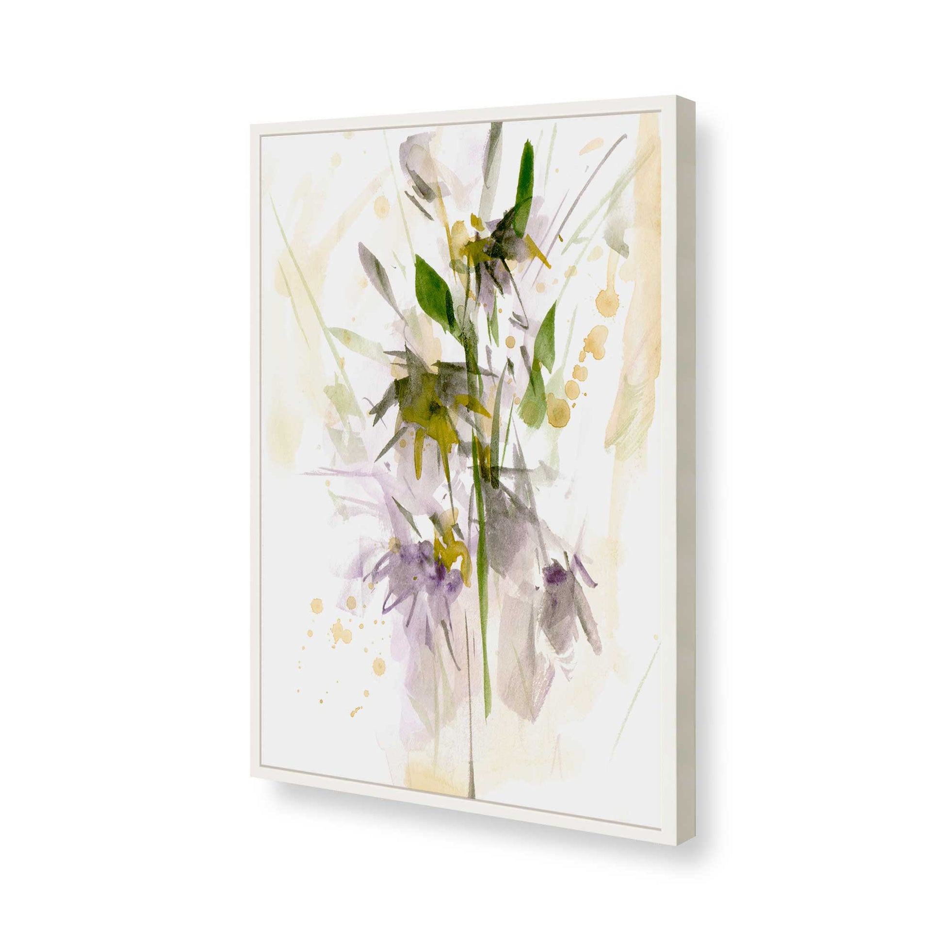 [Color:Opaque White], Picture of art in a Opaque White frame of the corner