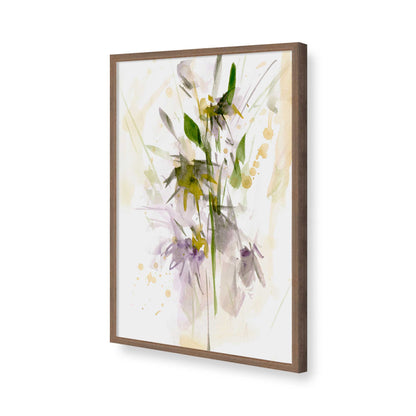 [Color:Walnut], Picture of art in a Walnut frame of the corner