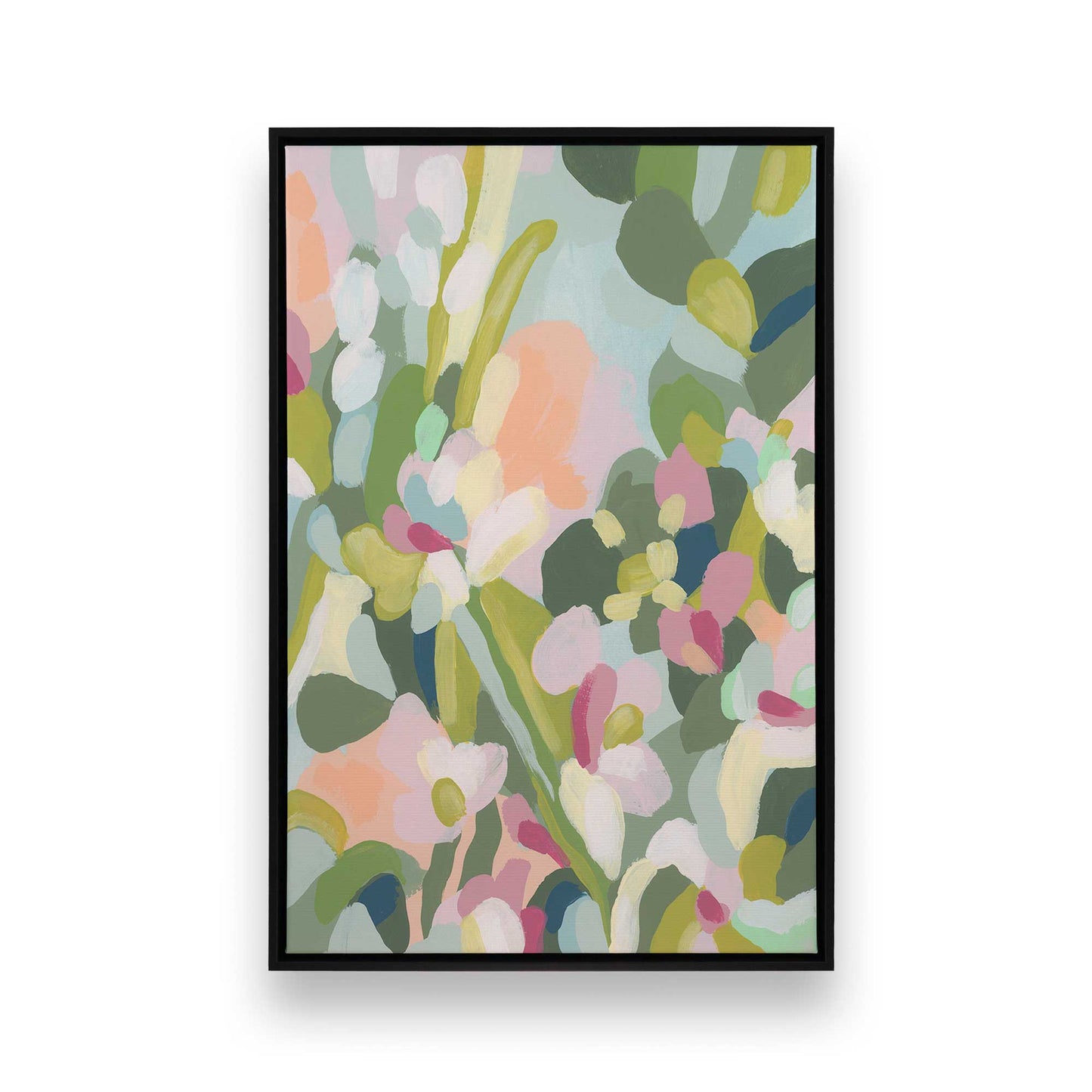[Color:Satin Black], Picture of art in a Satin Black frame