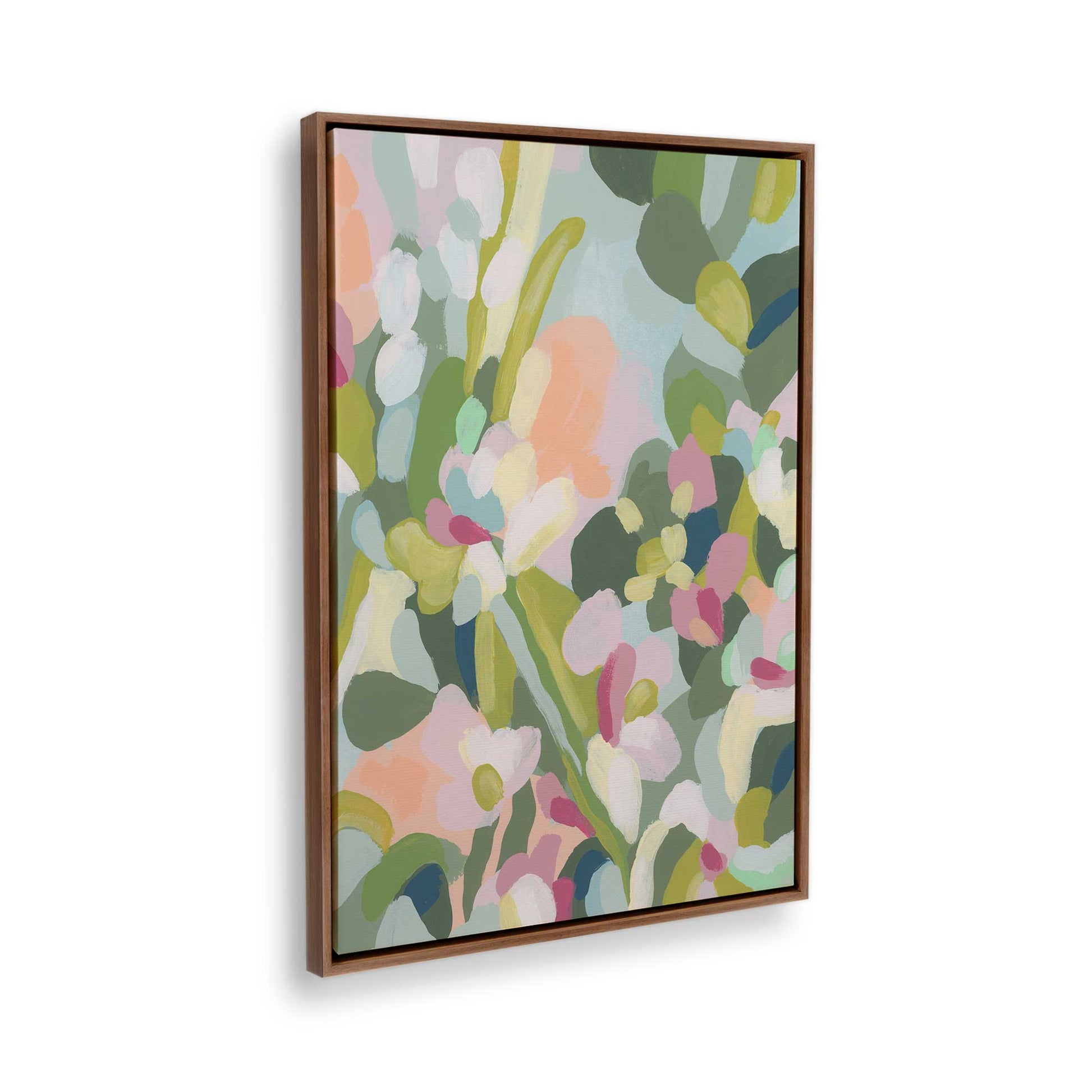 [Color:Walnut], Picture of the corner of the art