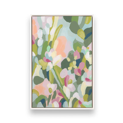 [Color:Opaque White], Picture of art in a White frame