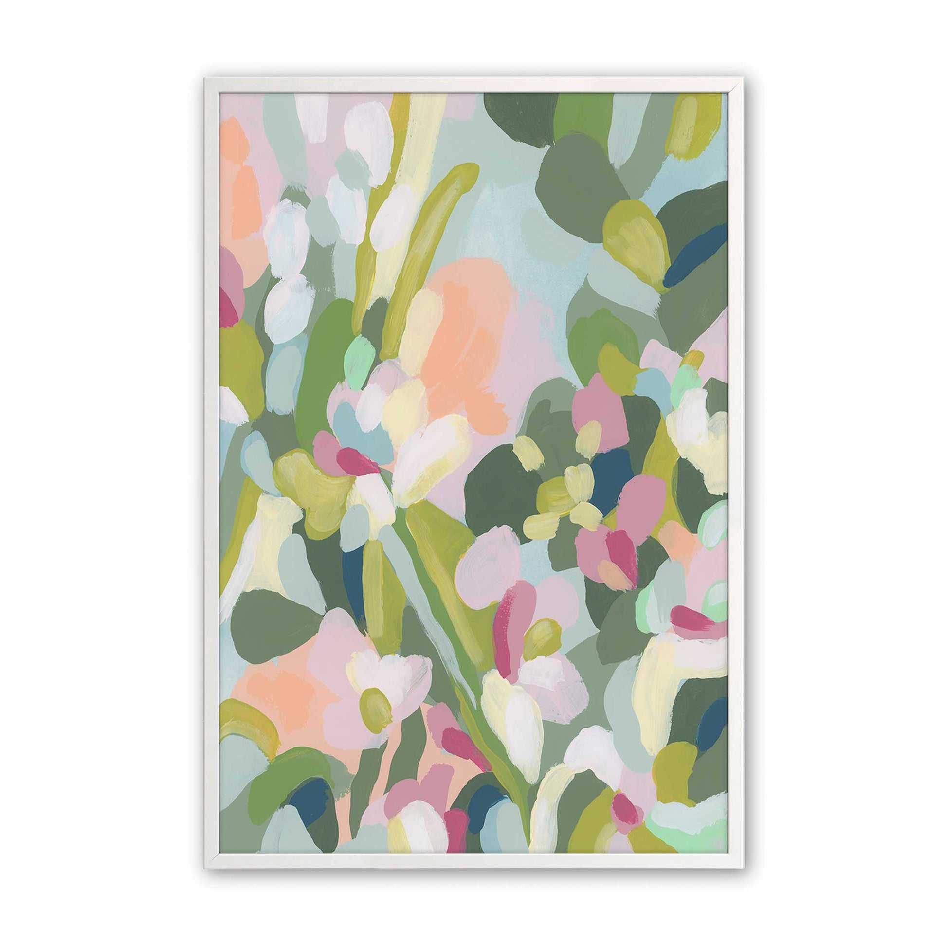 [Color:Opaque White], Picture of art in a Opaque White frame
