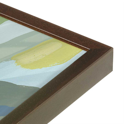 [Color:Belvinder Brown], Picture of art in a Belvinder Brown frame at an angle
