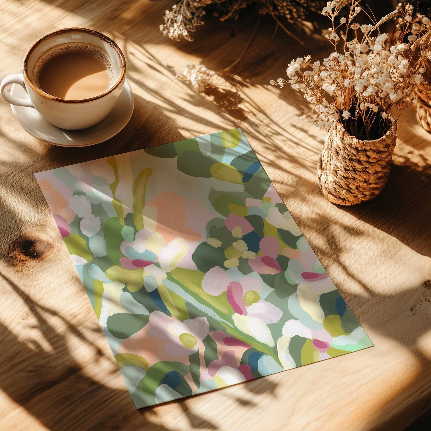 [Color:Rolled Print], Picture of close up of art