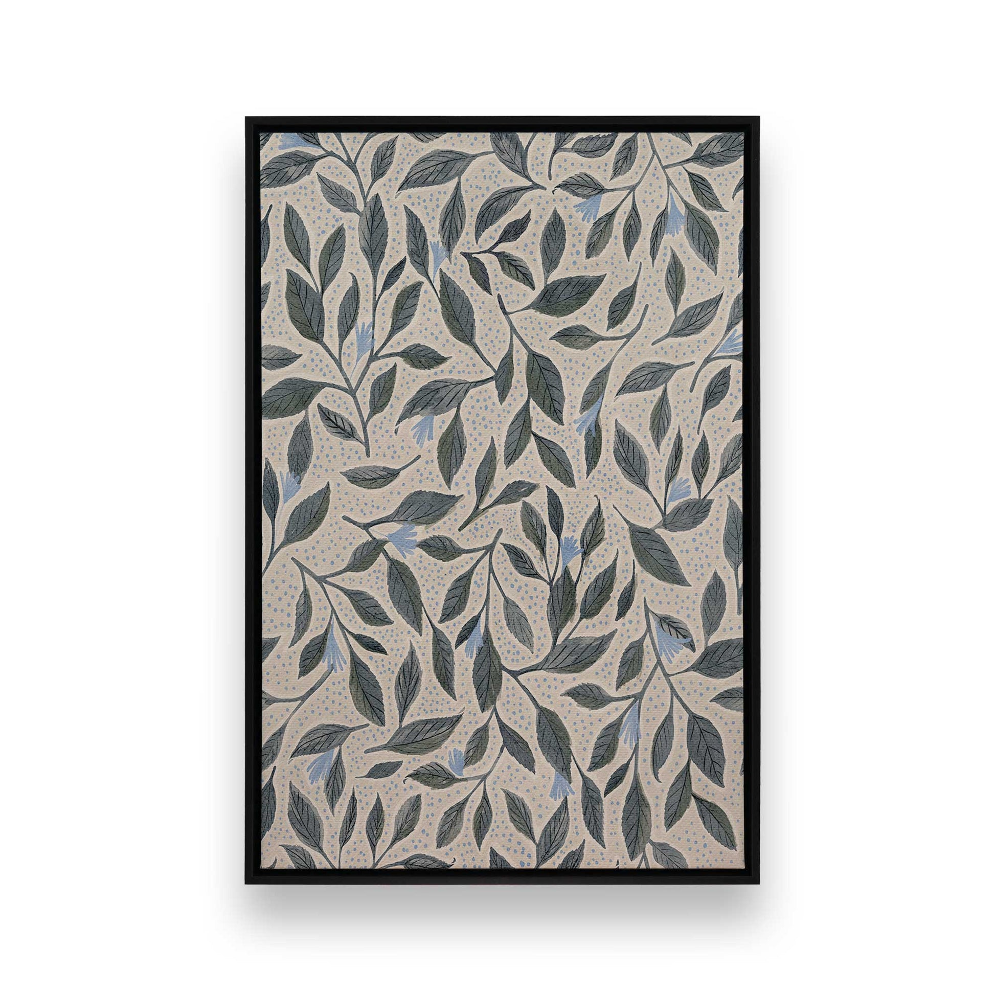 [Color:Satin Black], Picture of art in a Satin Black frame