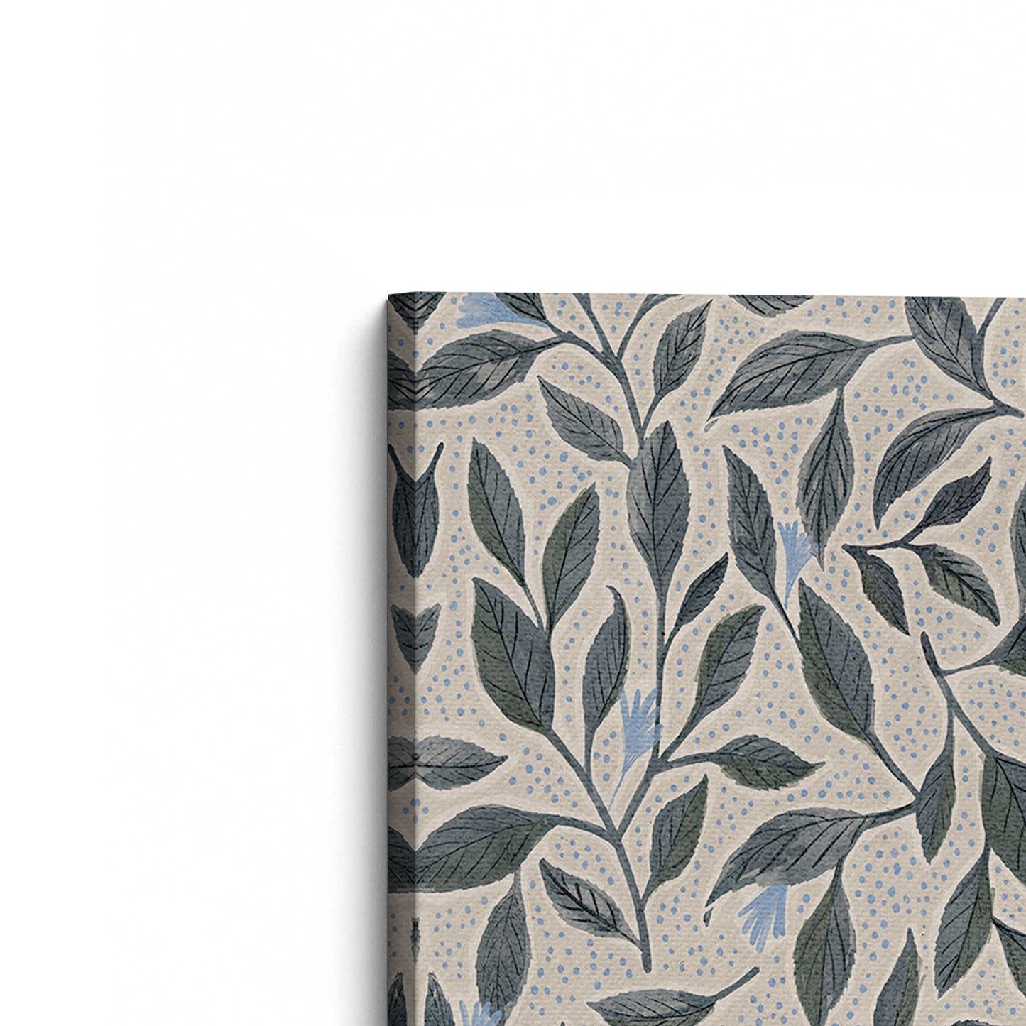 [Color:Stretched Canvas], Picture of the corner of the art