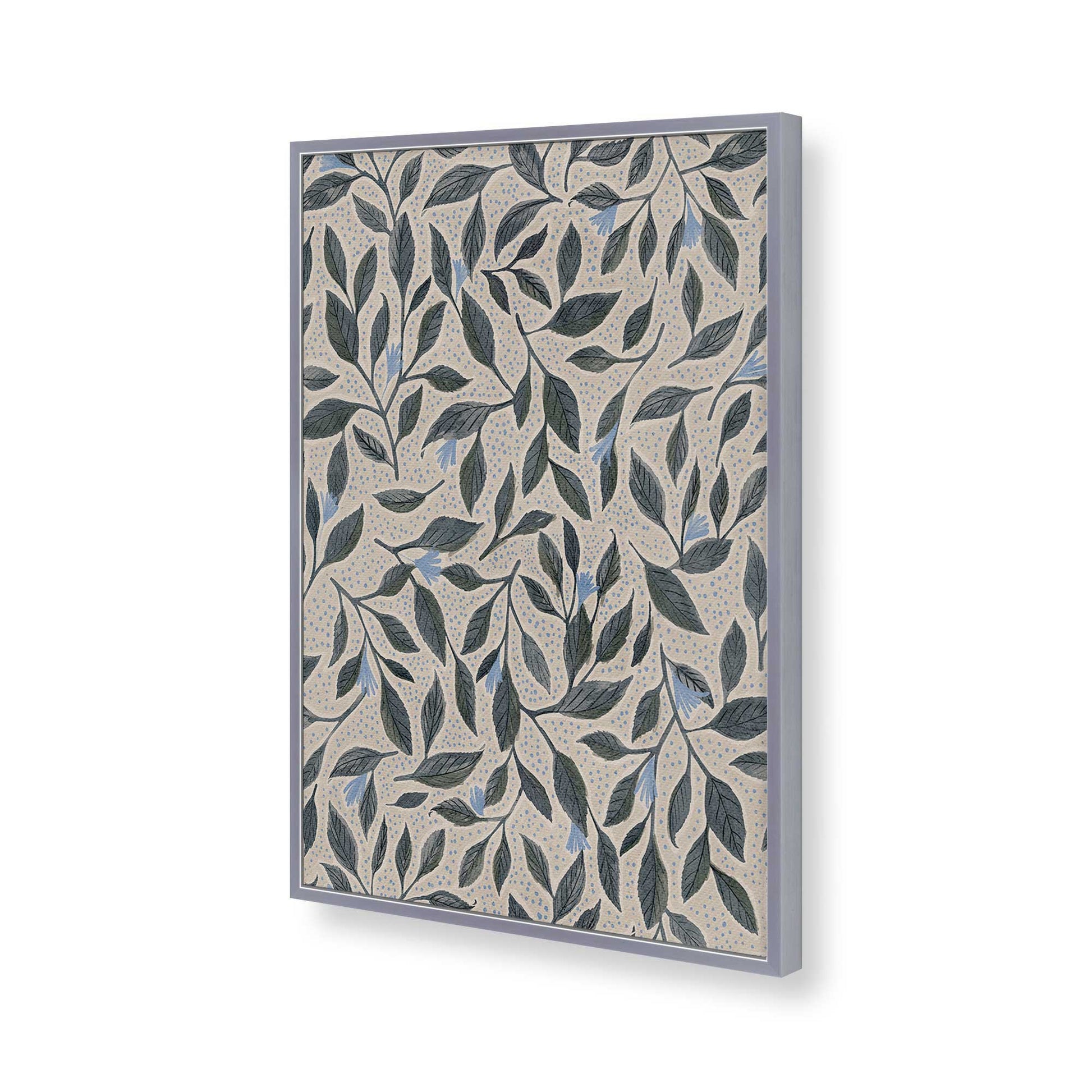 [Color:Polished Chrome], Picture of art in a Polished Chrome frame of the corner
