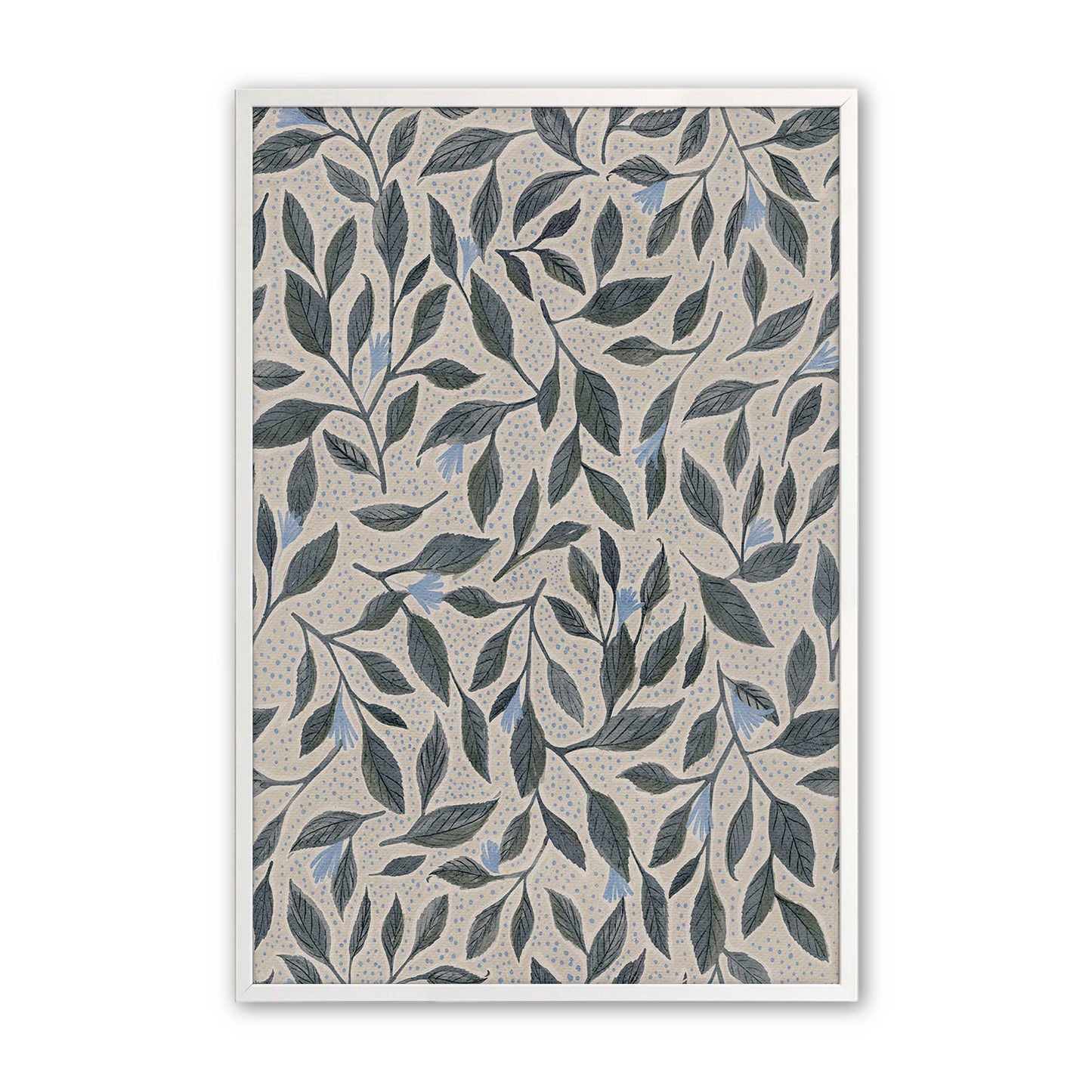 [Color:Opaque White], Picture of art in a Opaque White frame