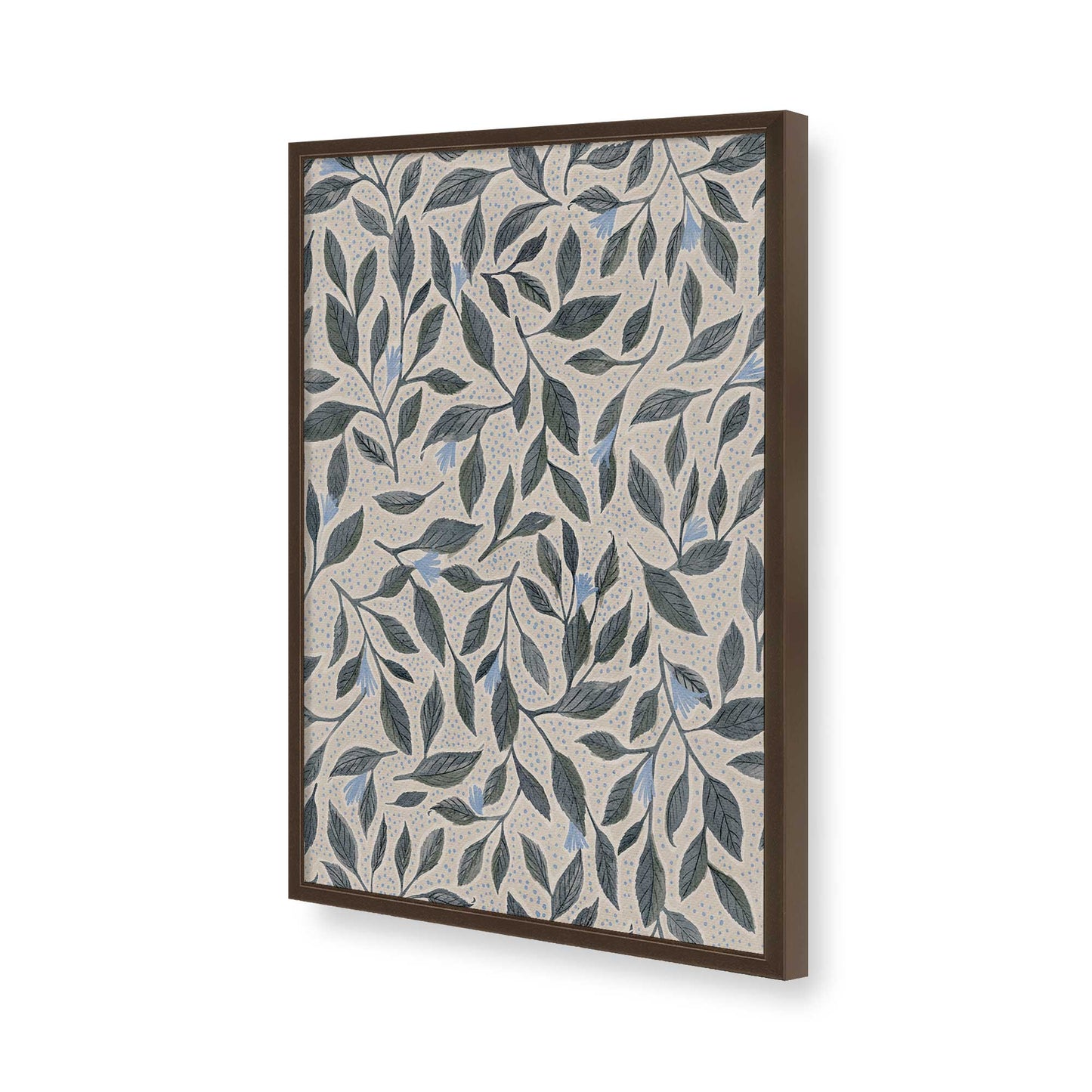 [Color:Belvinder Brown], Picture of art in a Belvinder Brown frame of the corner