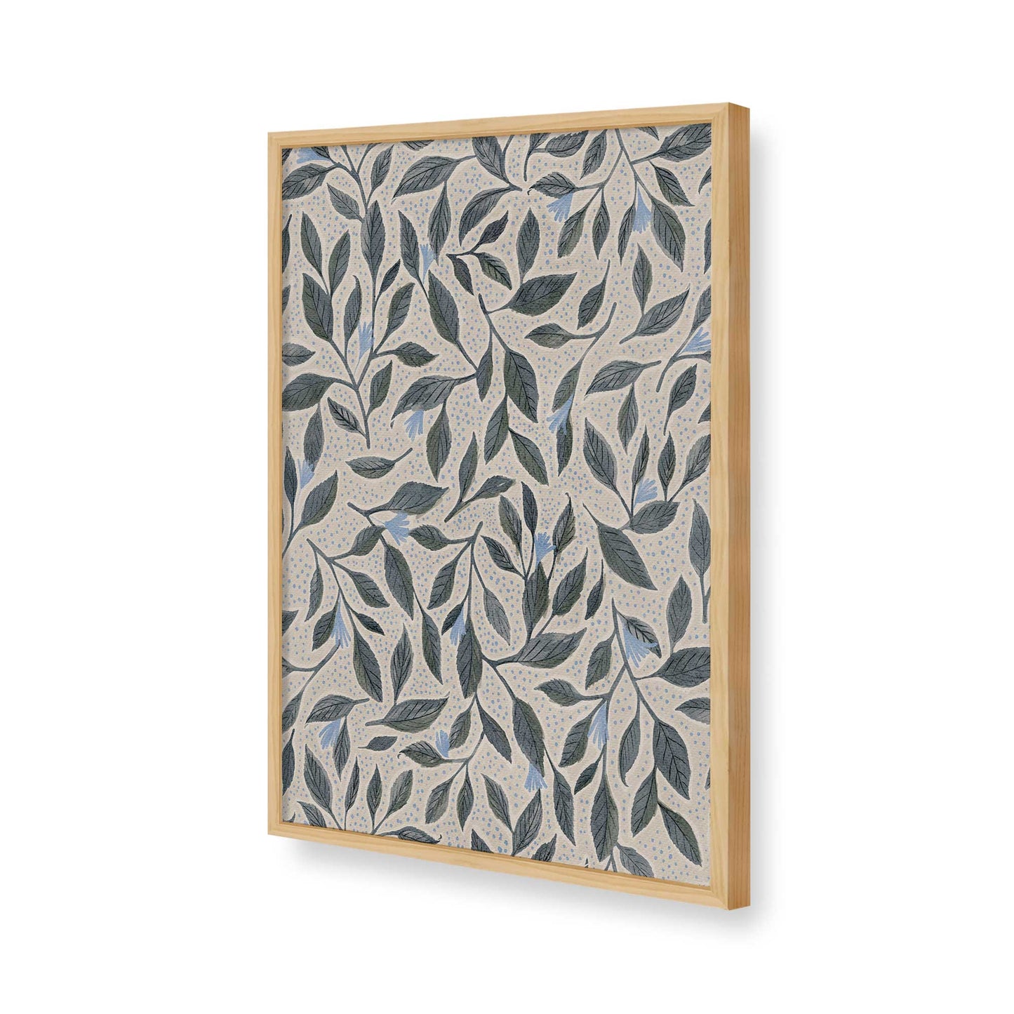 [Color:American Maple], Picture of art in a American Maple frame of the corner