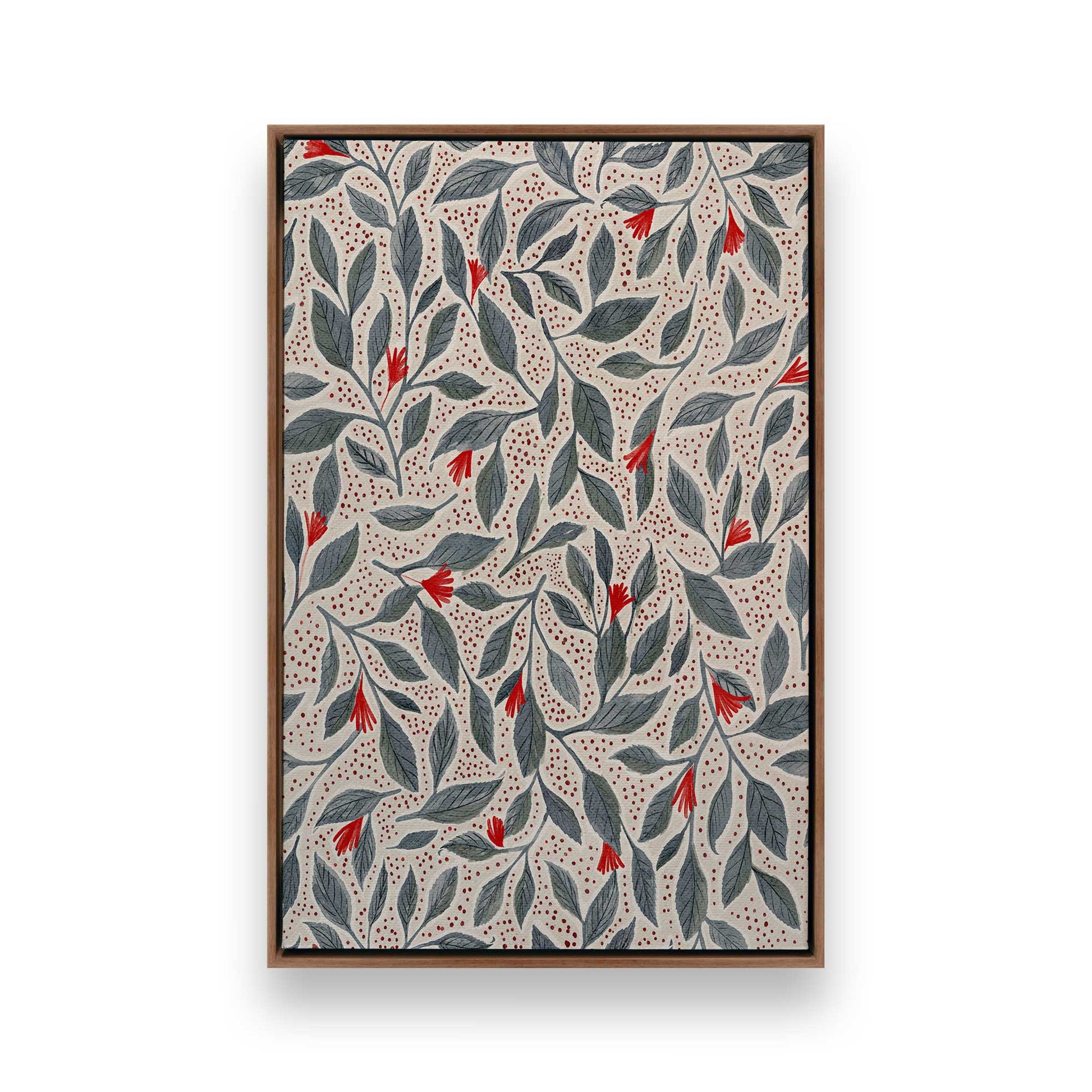 [Color:Walnut], Picture of art in a Walnut frame
